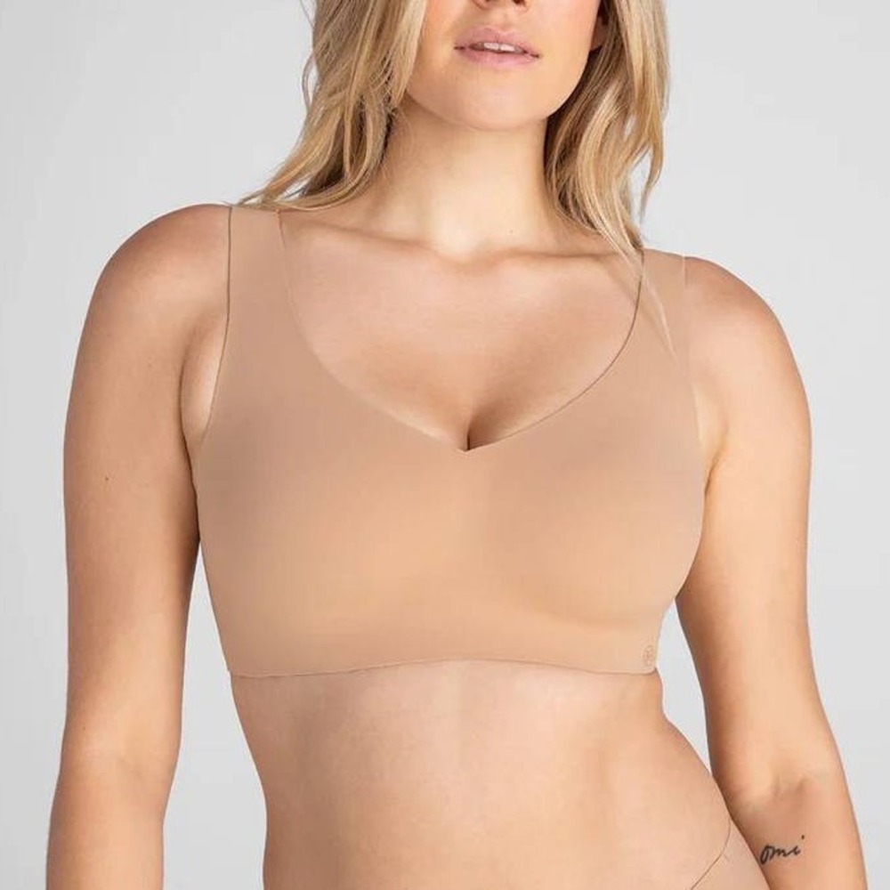 Honeylove SoftForm Seamless Wireless Bralette Sand Size L